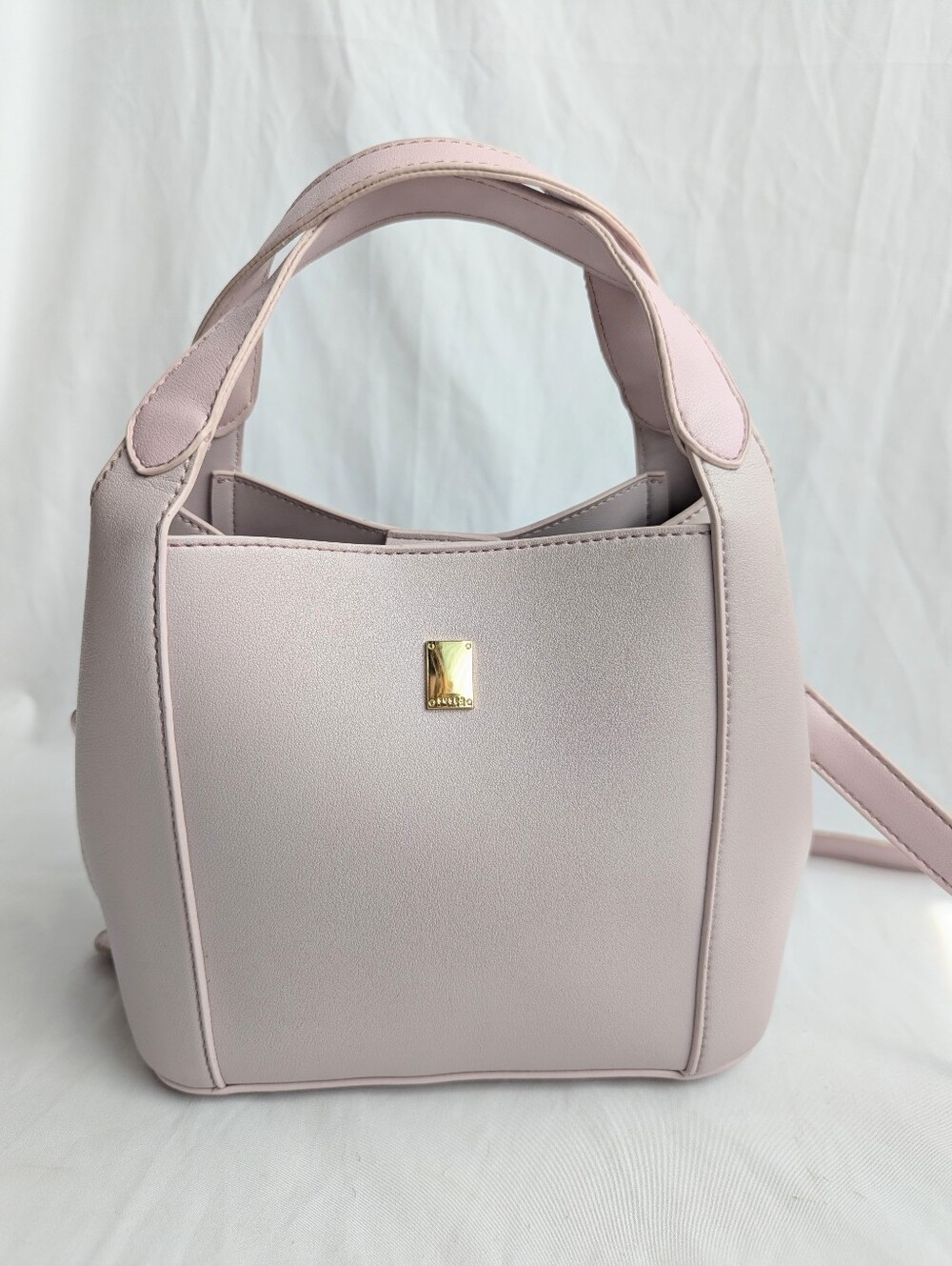 Susen Mini Crossbody & Top Handle Bag Lilac Structured Purse